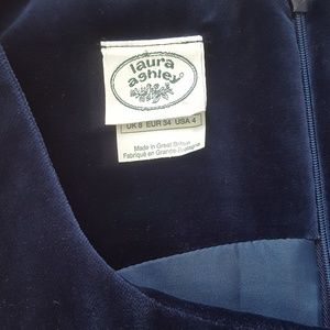 Laura Ashley Vintage Velvet Dress